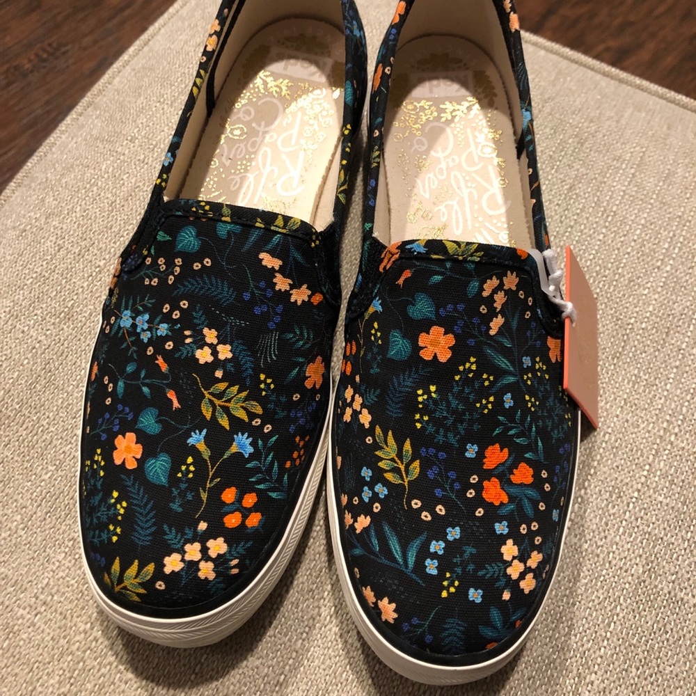 keds x rifle paper co platform slipon